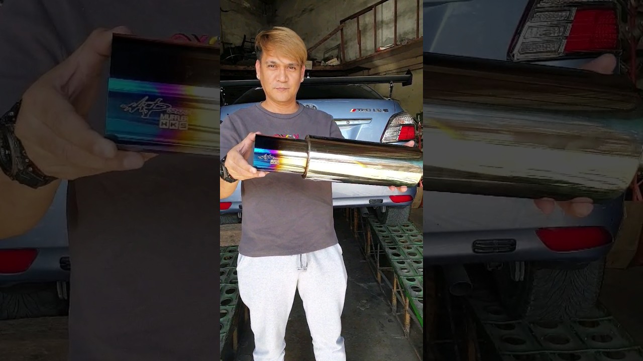 INSTALLED HKS HI-POWER MUFFLER ON TOYOTA VIOS 