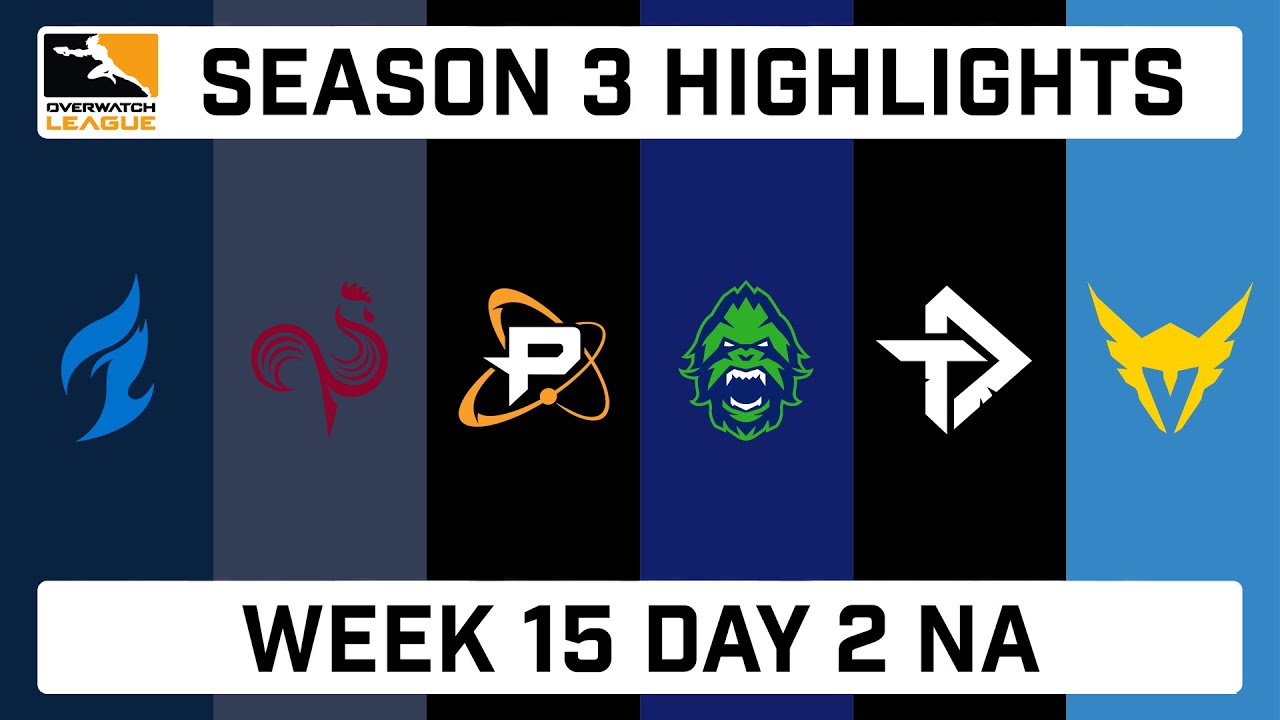Overwatch League Season 3 Week 15 Day 2 NA Highlights