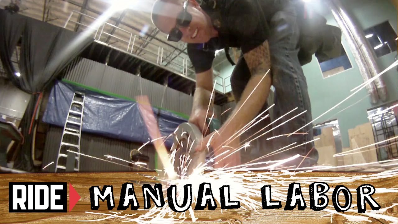 How-To Build a Skatepark - Hubba Part 3: Skeleton - Manual Labor