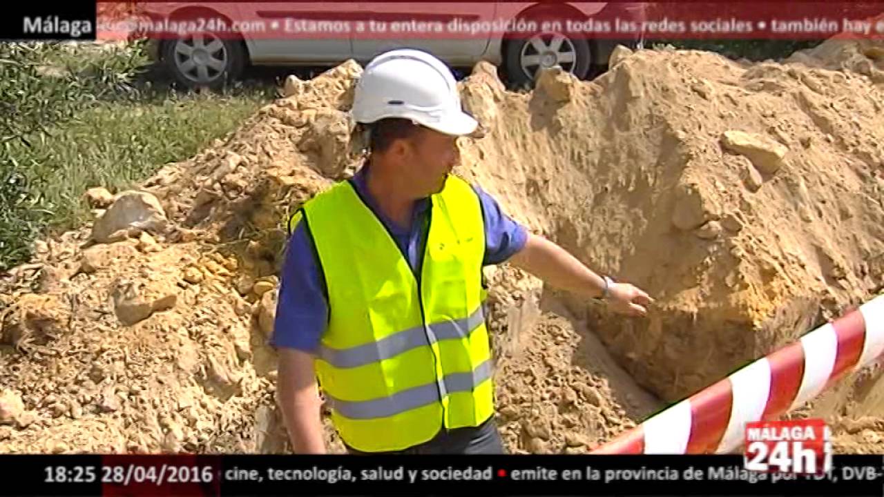 Málaga 24h TV - Hallan ánforas con 600 kilos de monedas romanas en unas obras en Tomares