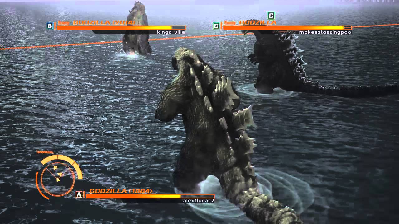 Godzilla Ps4: Godzilla 1964 vs Godzilla vs Godzilla 2014
