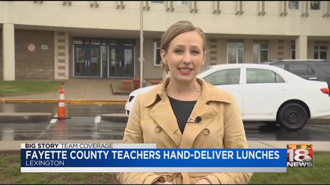 Fayette County Teachers Hand-Deliver Lunches