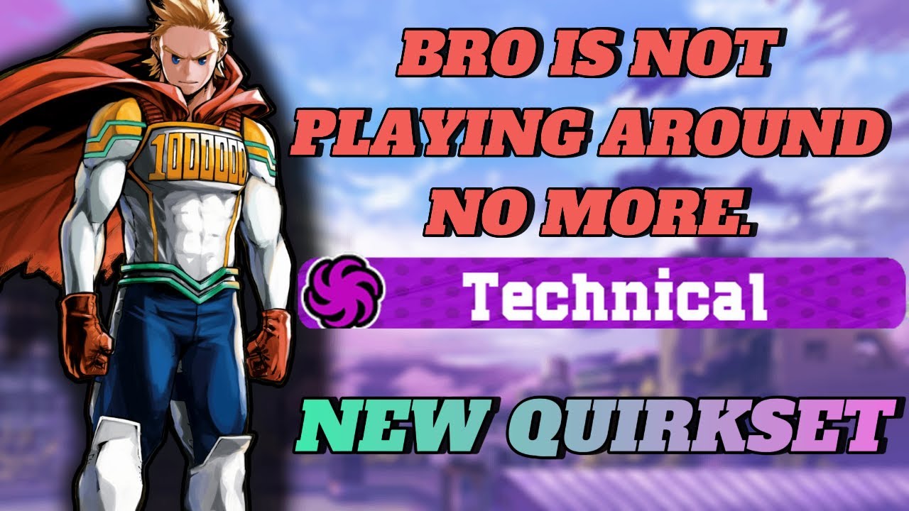 NEW FOOTAGE OF MIRIO QUIRKSET- NOW HE REALLY NEEDS A NERF!!!