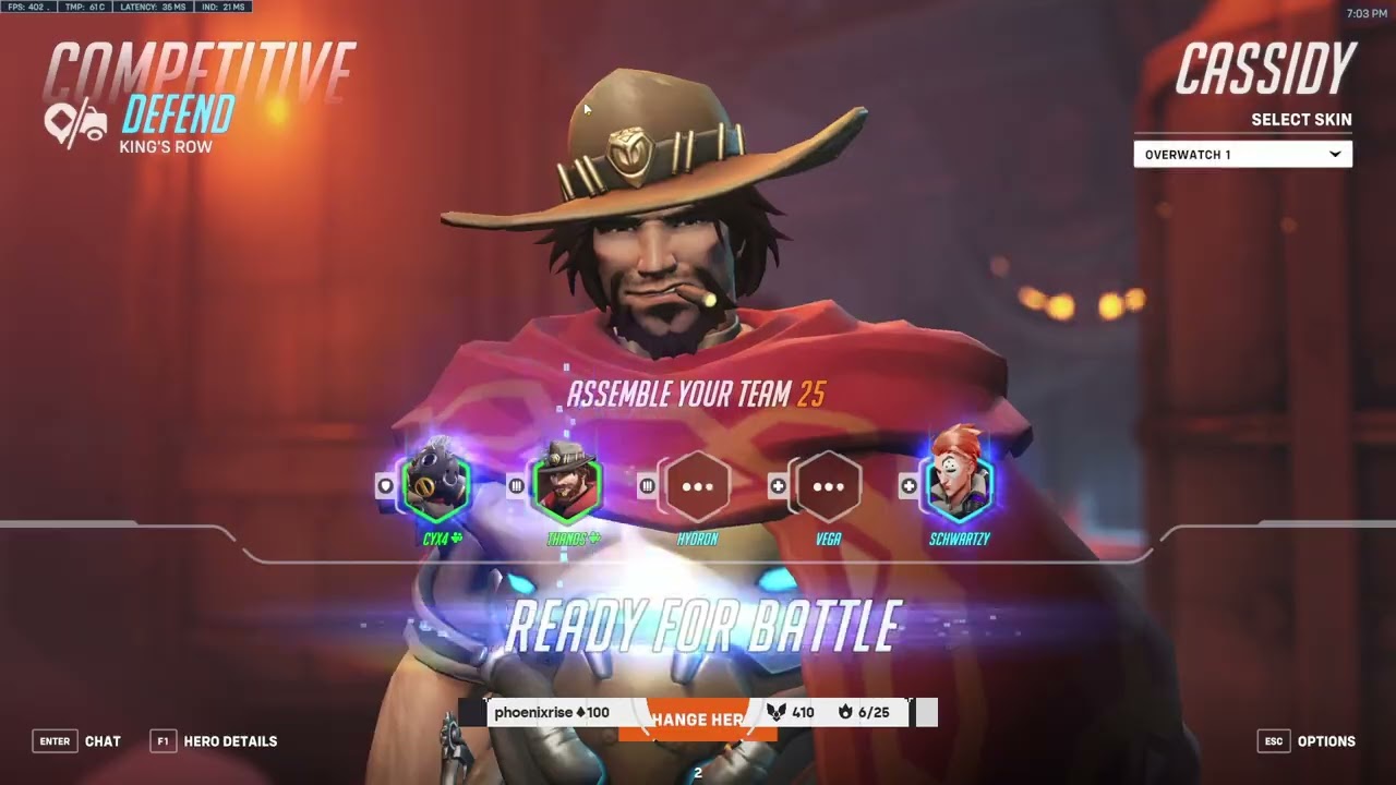 22K DMG! HUMAN AIMBOT! GALE CASSIDY OVERWATCH 2 GAMEPLAY SEASON 8 TOP 500