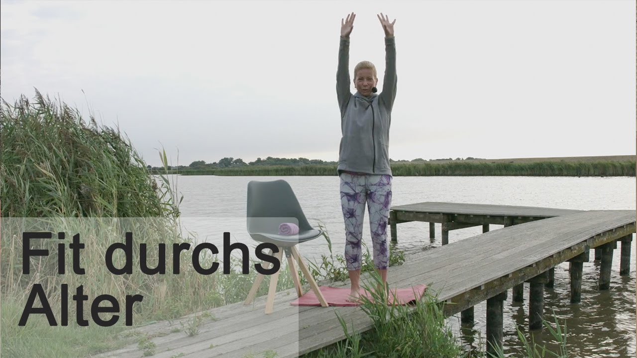 Fit durchs Alter • Training 1 | 15 Minuten leichte Übungen auf dem Stuhl sitzend auf Sylt