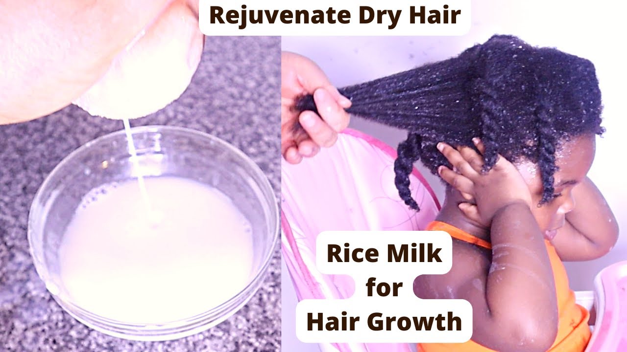 Use this to revive Dull Dry Matted hair |Rice Milk for Hair growth