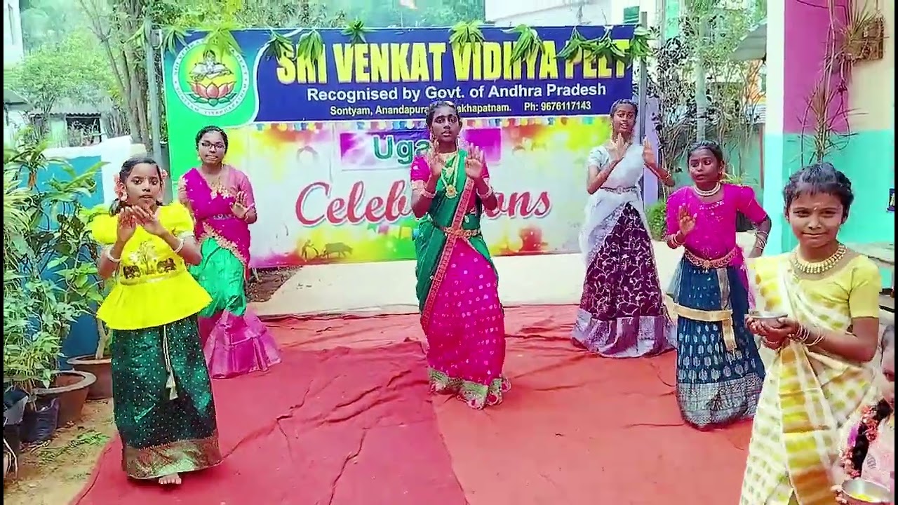 #UGADI 2024# CELEBRATIONS IN SRI VENKAT VIDHYA PEET, VIZAG