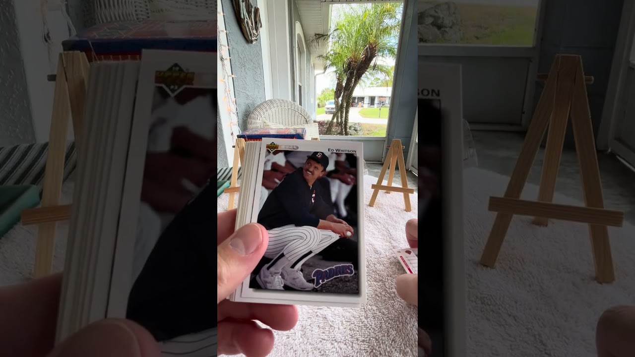1992 Upper Deck Baseball 27-Card Foil Pack opening from the Foil Pack Box!!!!