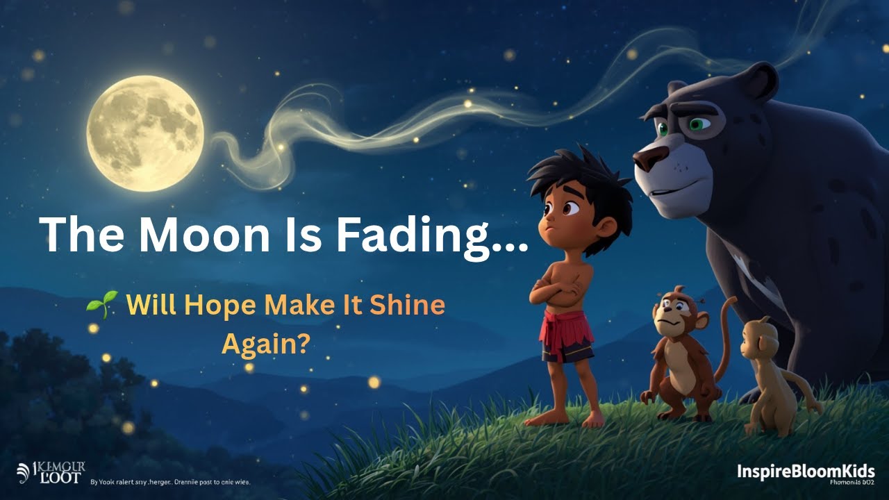 🌙 Can Hope Bring the Moon’s Light Back? | Inspirational Kids Story
