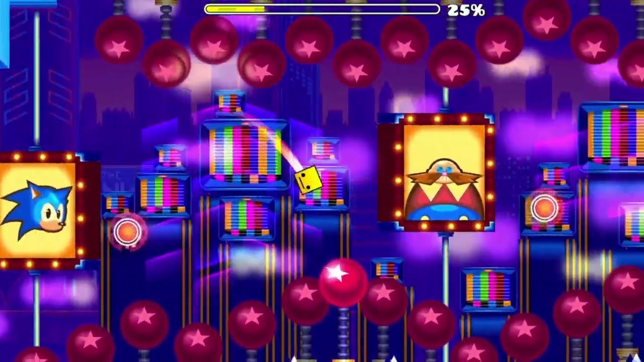 SONIC IN GEOMETRY DASH???