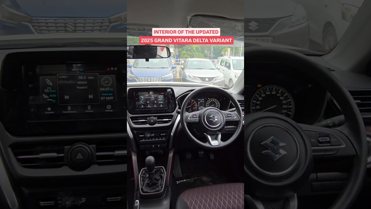 Inside Grand Vitara Delta 2025 Variant 😍 #shorts #grandvitaradelta