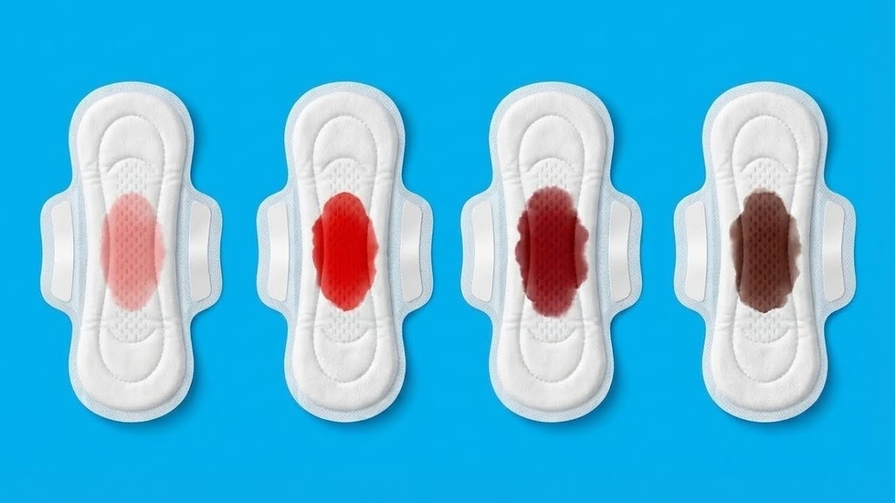 What Your Period Blood Color Means: Normal vs Dangerous Signs Every Woman Must Know Today
