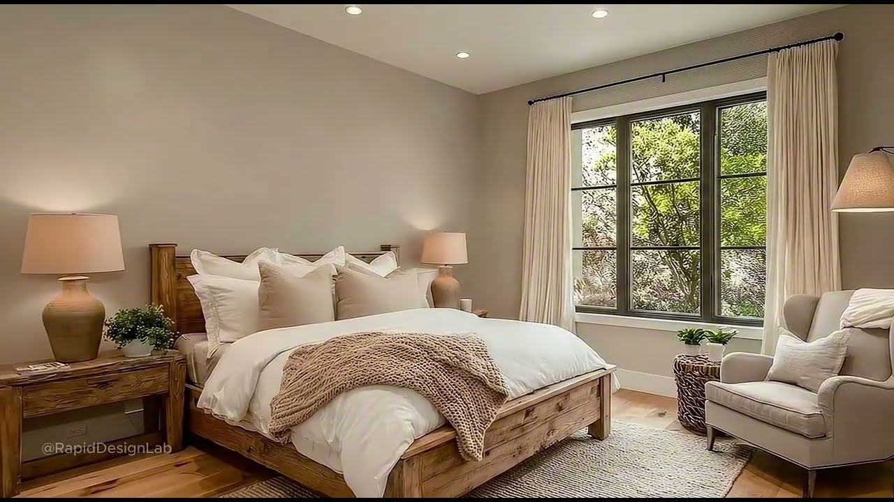 Luxury Cozy Home Tour: Warm Rustic Interiors, Dreamy Kitchen & Serene Garden