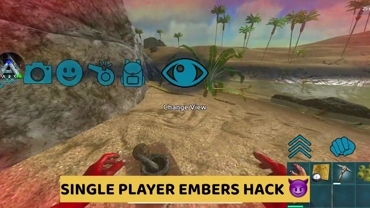Ark Mobile 100 Level Script & Single player AMBERS HACK (IOS)