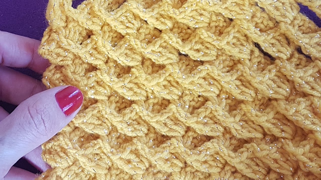 3 Boyutlu Kolay Model/ Crochet 3D Boxes