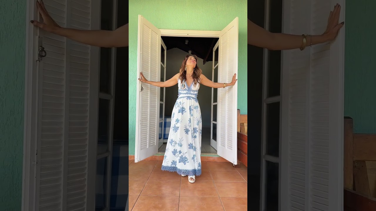 NOVIDADE: Vestido midi em viscolinho