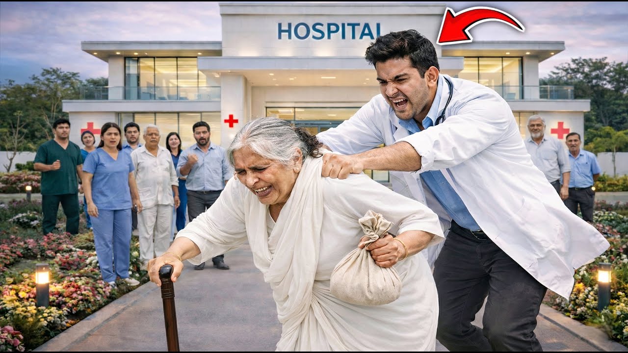 जिस माँ ने डॉक्टर बनाया, उसी डॉक्टर बेटे ने माँ को अस्पताल से धक्का देकर निकाल दिया… फिर जो हुआ