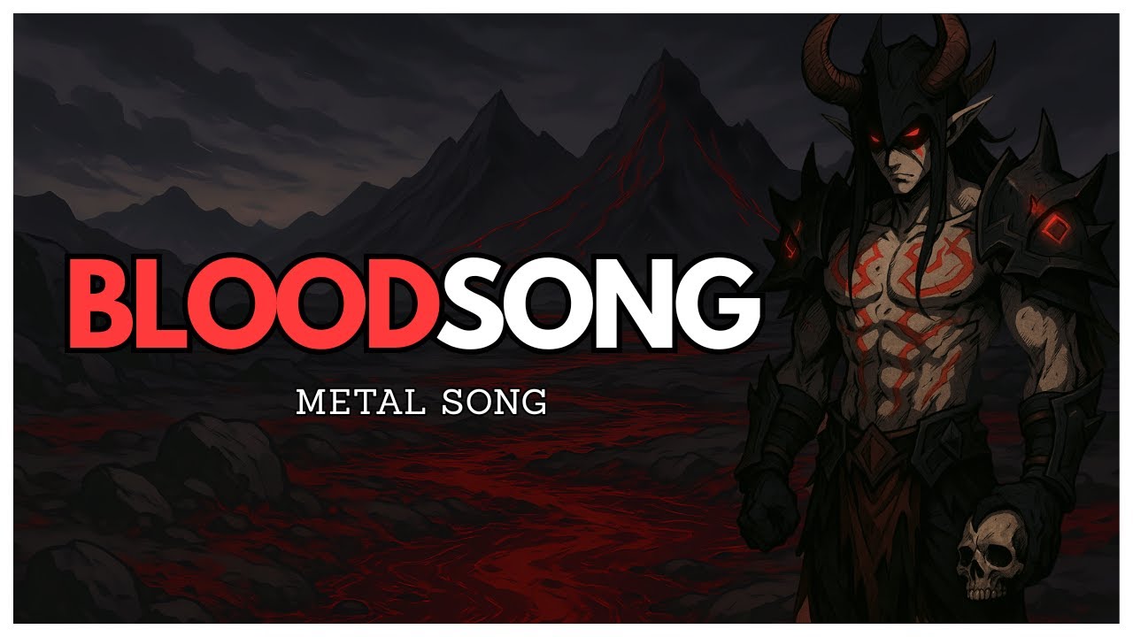 Bloodsong - METAL - SoundVirtuoso - (Lyrics Video)