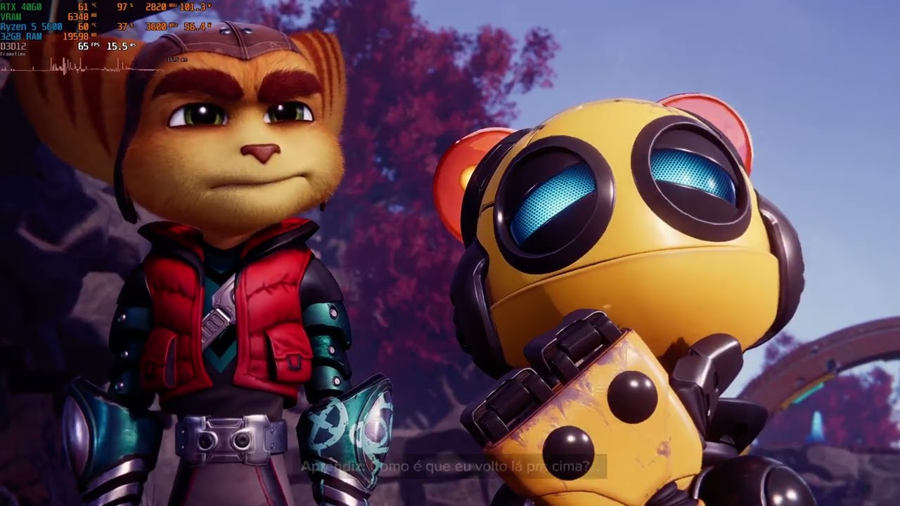 Ratchet and Clank Rift Apart | RTX 4060 | Ryzen 5 5600 | 32GB RAM | FullHD 1080p