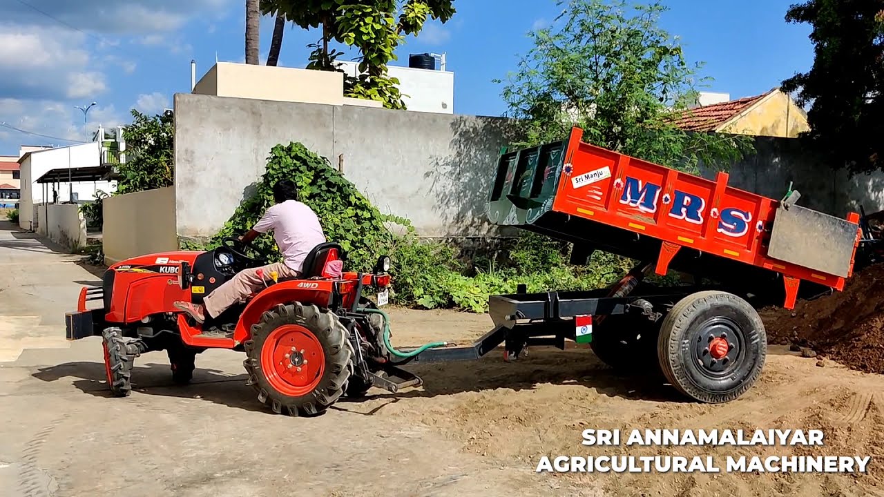KUBOTA A211N - 21HP with trailer