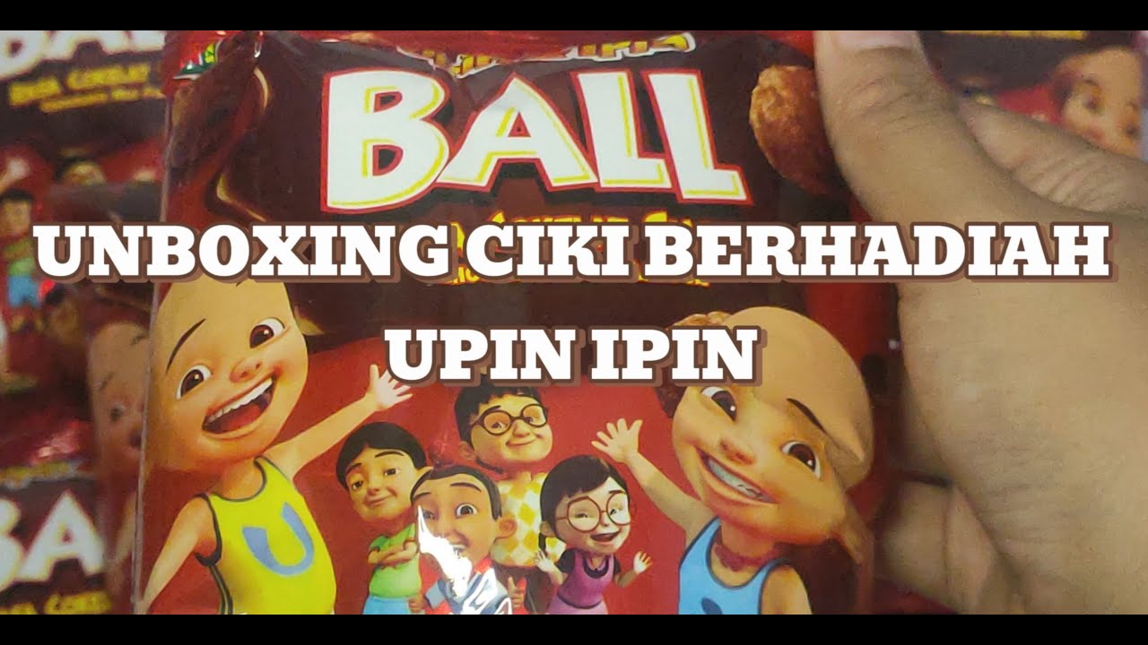 UNBOXING CIKI BERHADIAH UPIN IPIN | BERUNTUNGKAH?