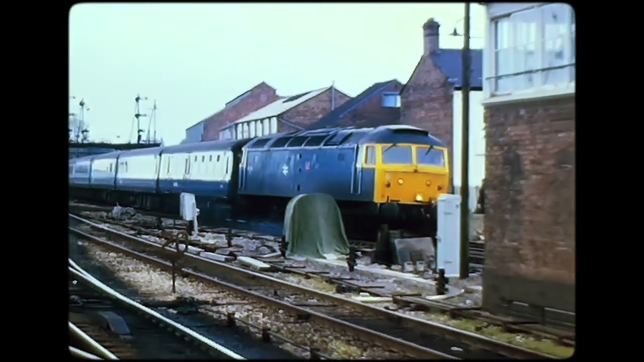 Diesel Locomotives in the Dawlish area around 1985