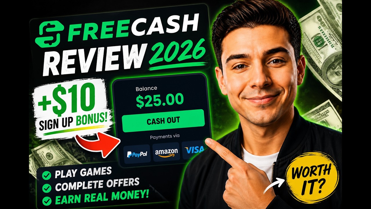Freecash Review 2026 | Get a FREE $10 Bonus (Is Freecash Worth It?)