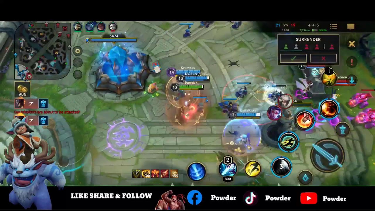 English Wild Rift : 👍 Good stream | Playing Solo | Streaming with Turnip
