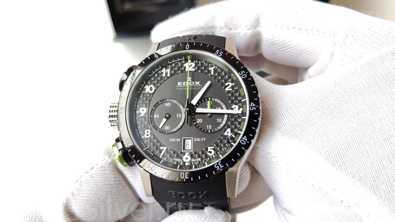 Edox Chronorally 1 10305 3NV NV Swiss Made Men's Watch | Швейцарские Мужские Часы Эдокс Хроноралли