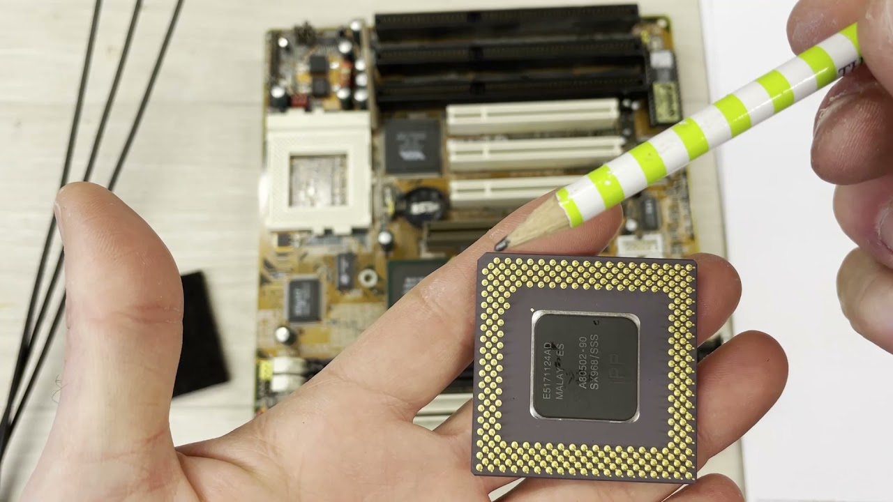Shuttle HOT-591P Super Socket 7 Motherboard - Test/Repair/Upgrade