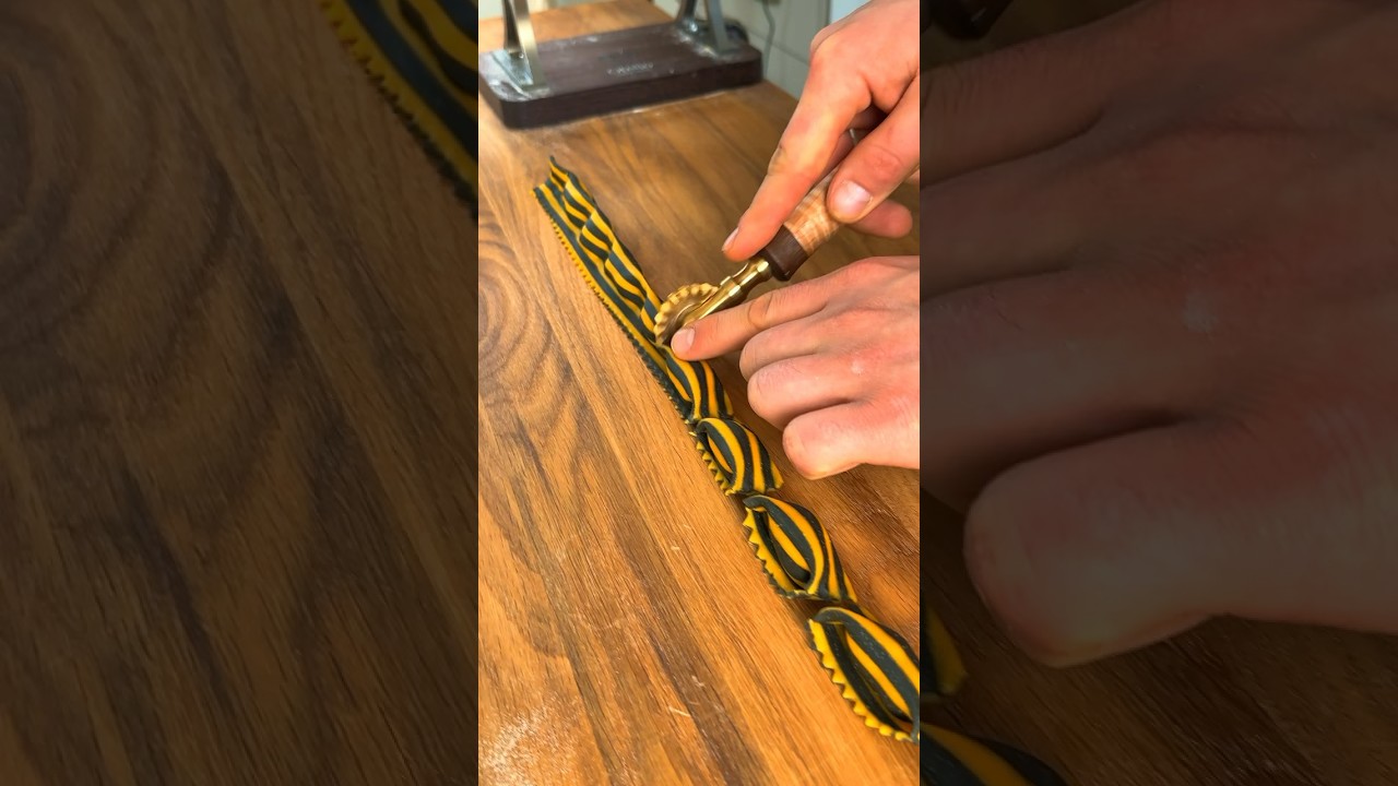 Homemade Colourful Pasta shapes and designs #pasta #chef #food