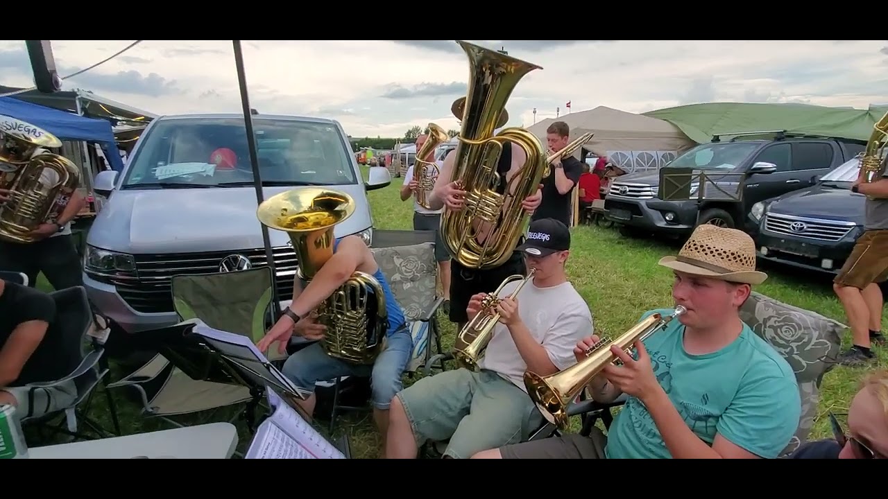 Wir sagen danke schön - Woodstock der Blasmusik 2024 Campingplatz