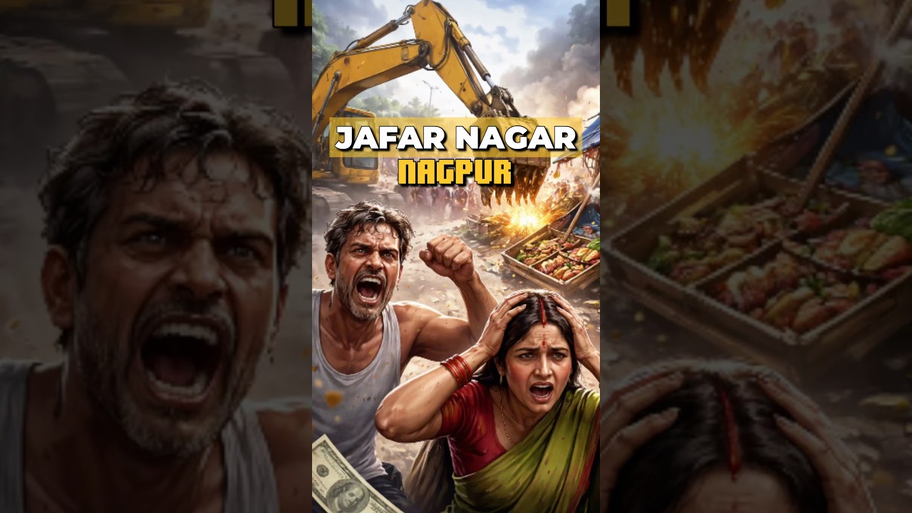 Nagpur News | Anger Erupts After Encroachment Action in Jafar Nagar Nagpur #shorts #nagpurnews