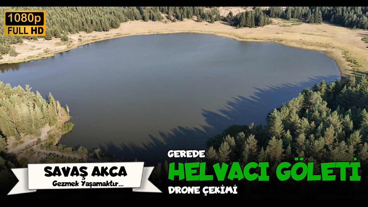 Helvacı Göleti Drone Çekimi - Bolu, Gerede