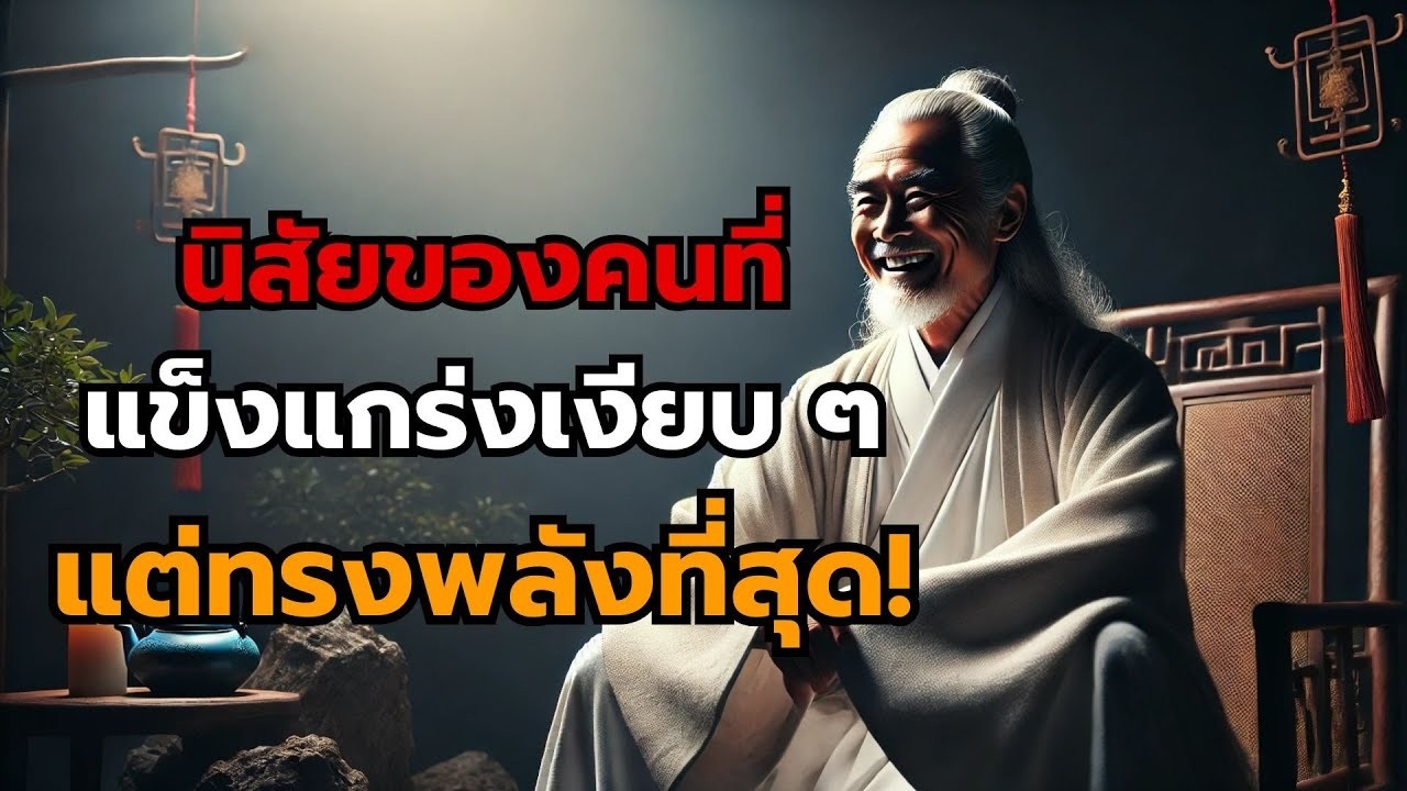 นิสัยของคนที่แข็งแกร่งเงียบ ๆ แต่ทรงพลังที่สุด! #จิตวิทยา #คนฉลาด #พัฒนาตนเอง