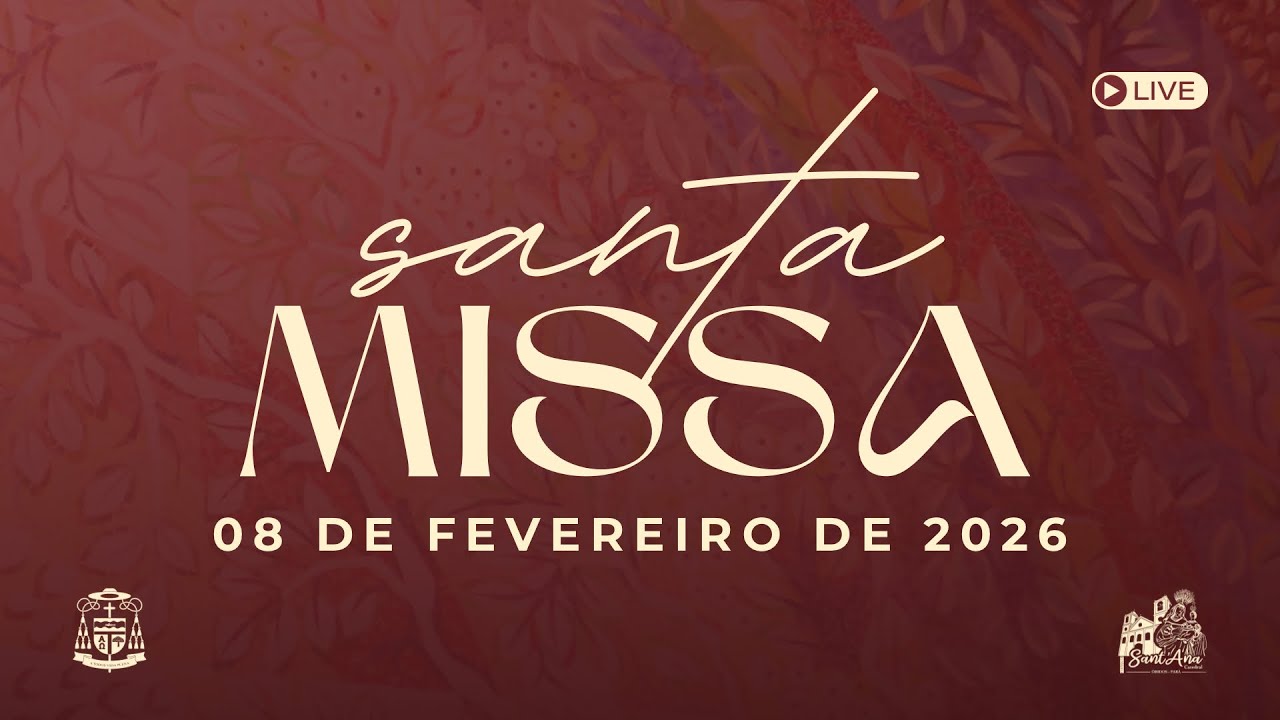 Santa Missa das 18h | 5º Domingo do Tempo Comum | 08 de Fevereiro de 2026