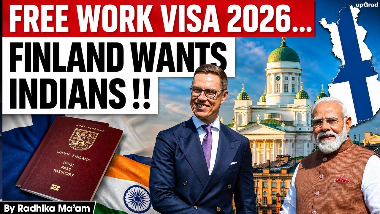 Finland Free Work Visa 2026 | 100,000 Jobs Every Year? Study Abroad