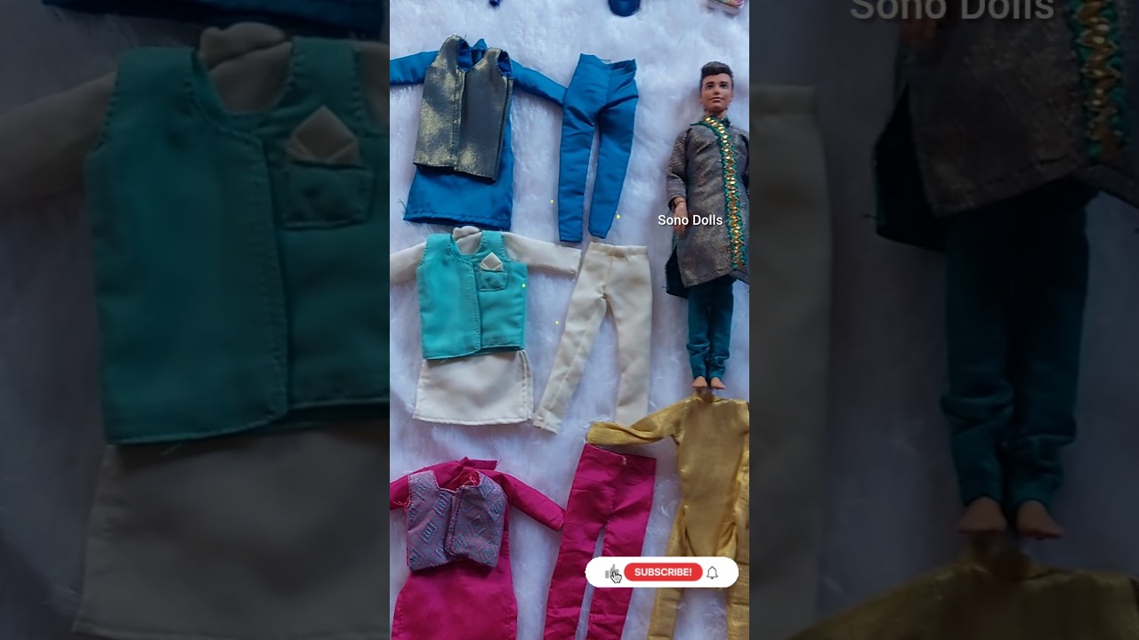 Ken doll kurta collection