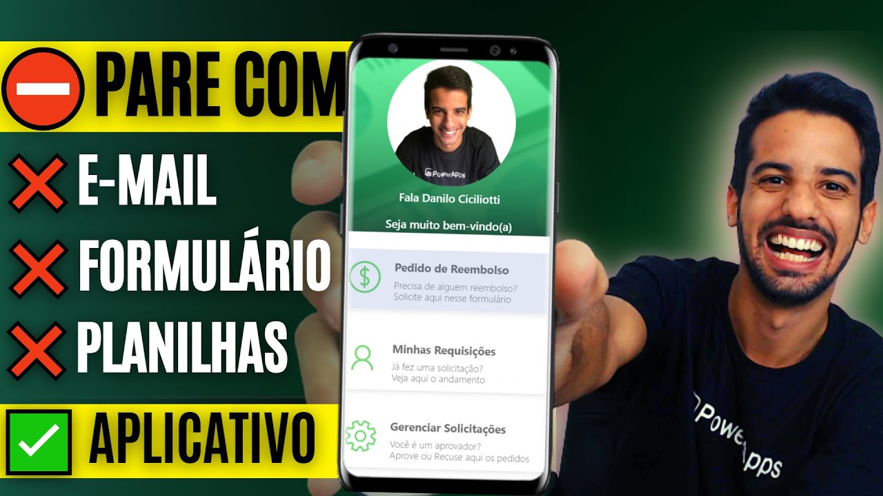 Aplicativo COMPLETO para Reembolso com Anexos - Passo a Passo no Microsoft Power Apps 🚀