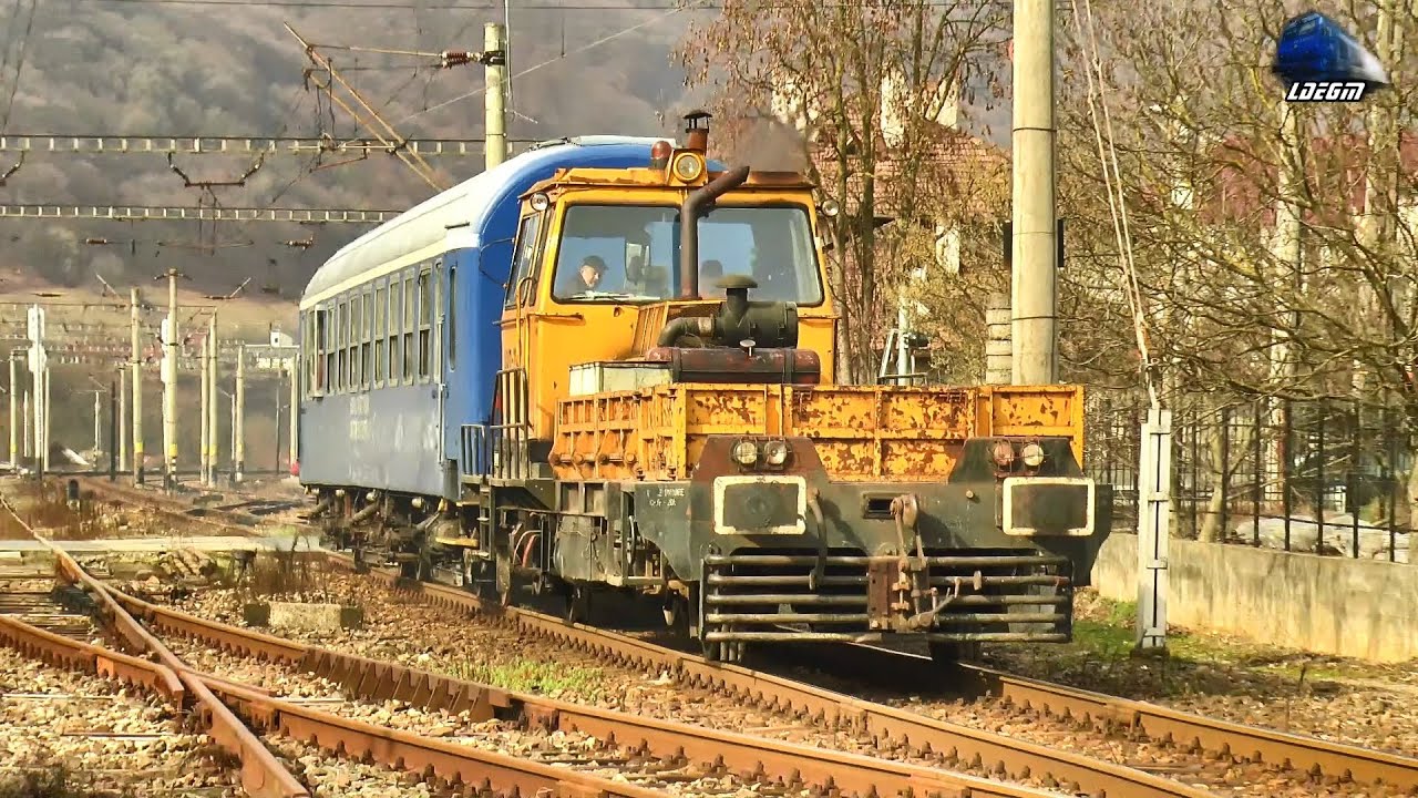 Trenuri în Gara Năsăud & Salva 🚊🚂🚊 Trains in Năsăud Station & Salva - 26 March 2025