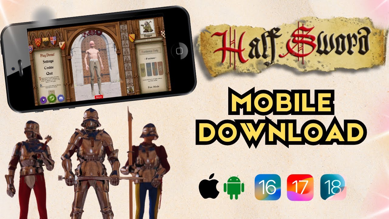 Half Sword iOS Android - How to Get Half Sword Mobile