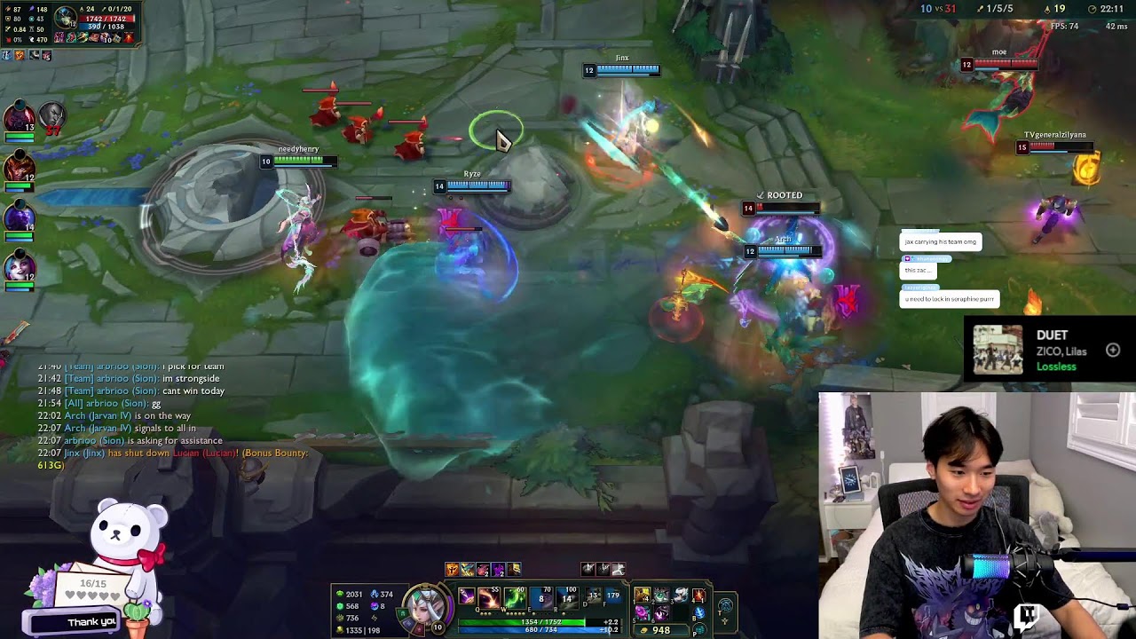 🔴[LIVE] challenger enchanter🧚diamond 1 start | also live on twitch