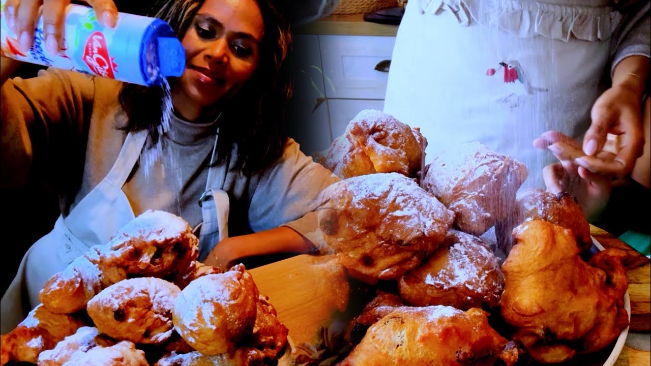ኔደርላንድስ ባህላዊ መግቢ///oliebollen ￼