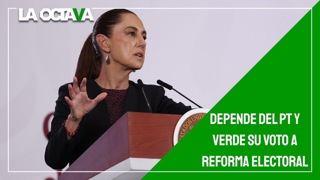 GRAN ALIANZA es del GOBIERNO con el PUEBLO: SHEINBAUM ante RECHAZO de PT y VERDE a REFORMA ELECTORAL