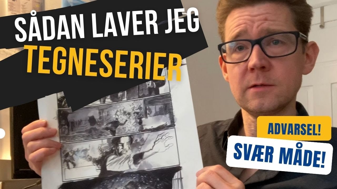 S&aring;dan laver jeg tegneserier!