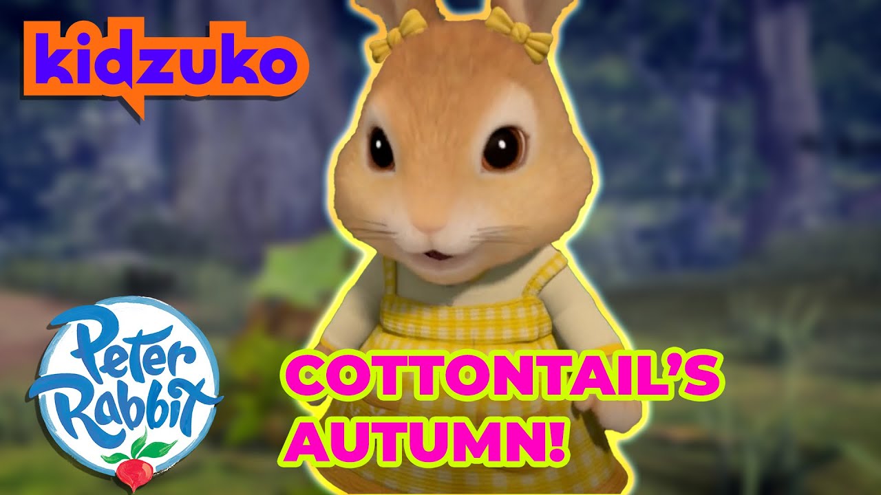 @OfficialPeterRabbit - 🐰🍂 Autumn Adventure with Cottontail! 🍂🐰 | Compilation | Kidzuko