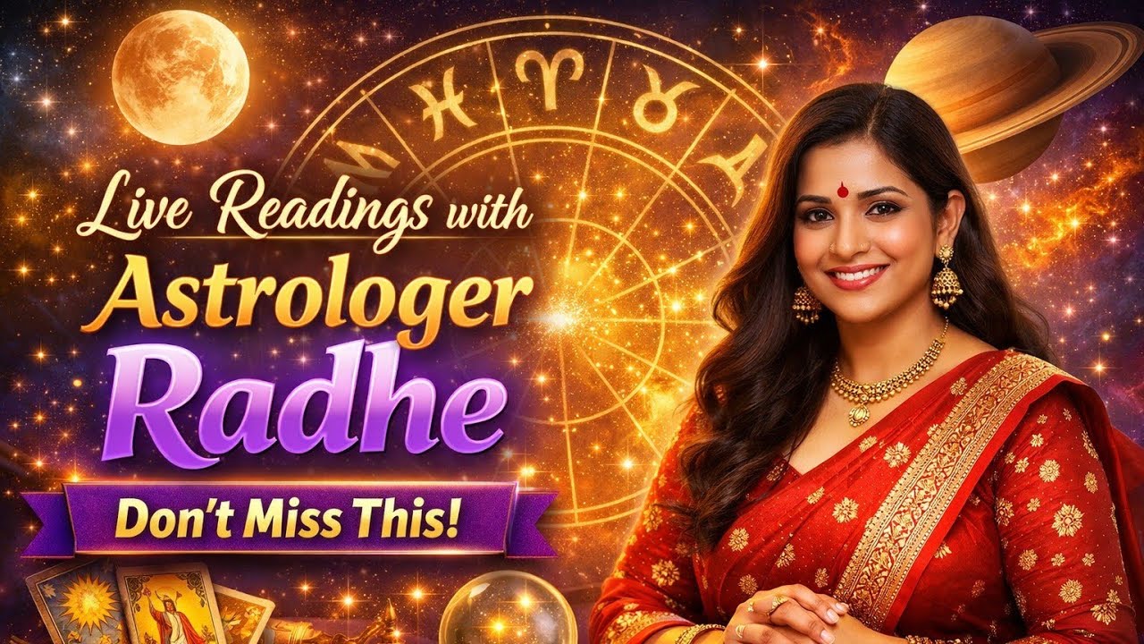 Live Readings with Astrologer Radhe - Don't Miss This