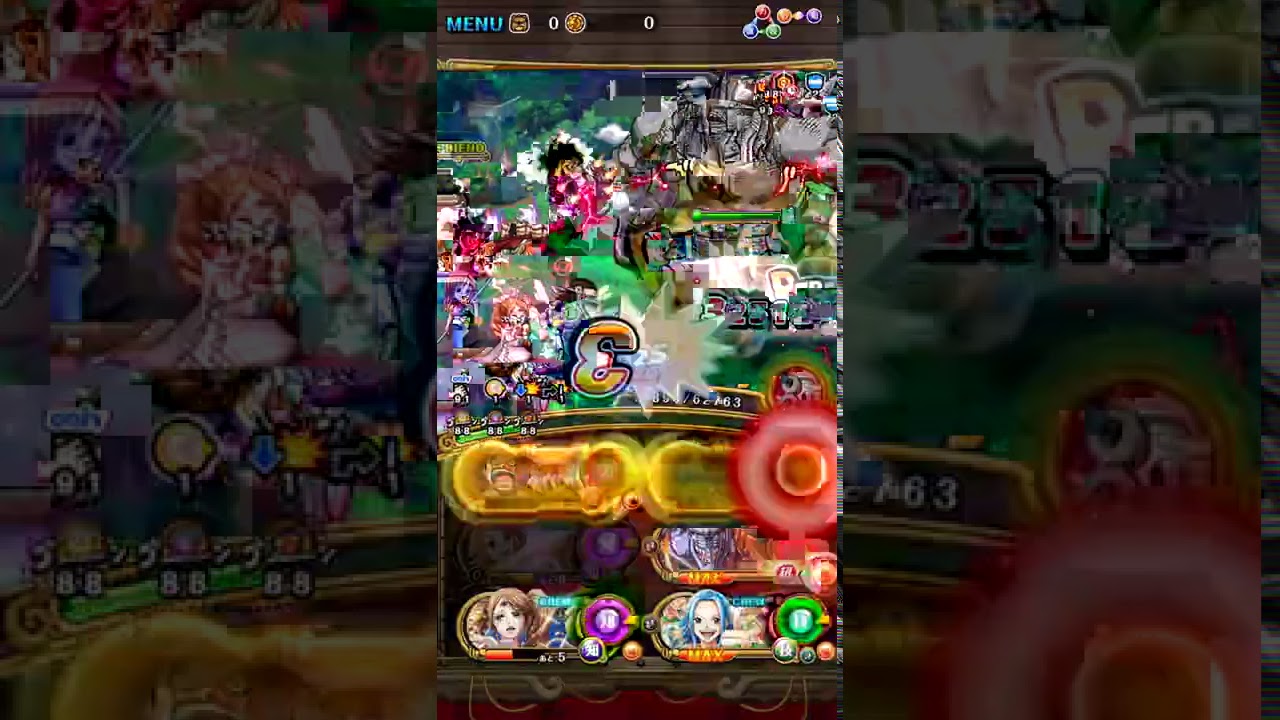 [OPTC] Garp Challenge Doflamingo 2 (★13) - FAST v2 Snakeman team! トレクル！ガープからの挑戦！天夜叉②！最速攻略！