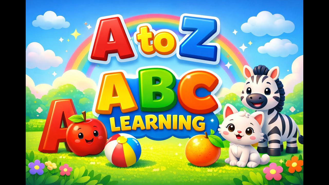 ABC Song A to Z with Pictures | ABC Learning for Kids | ABC Learning Cartoon