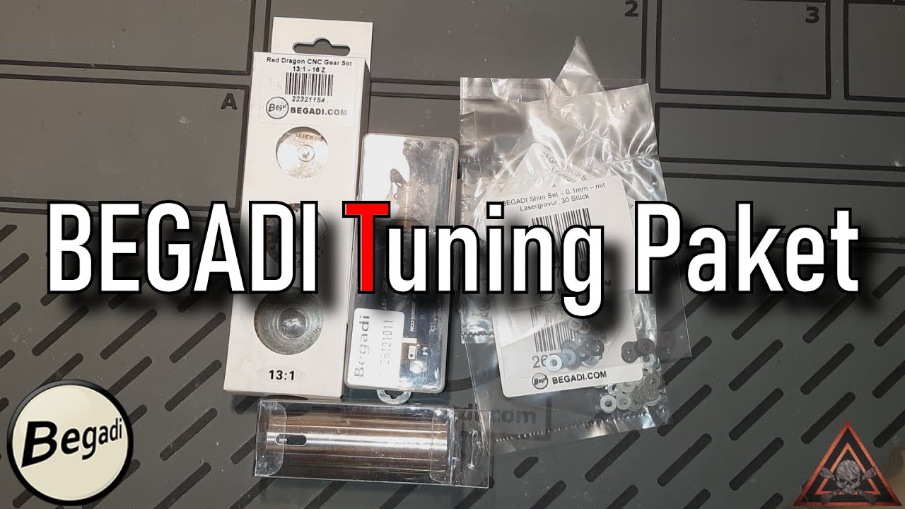 [Tuning] BEGADI Tuning Paket ( Mamba Motor, RD Silent Gears, Edelstahl Cylinder...)